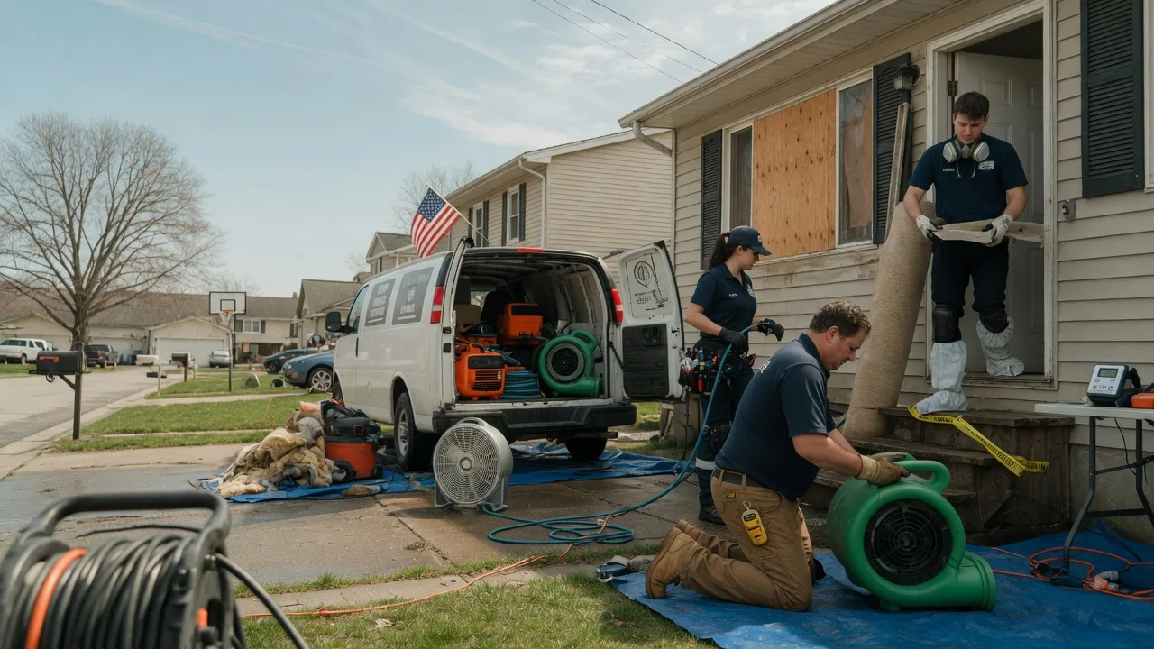 Water Damage Restoration in Dawson, ND near me